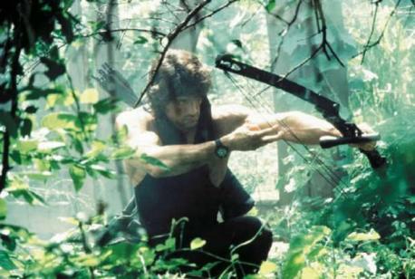 Sylvester Stallone, 'First Blood' (1982) - In 'First Blood,' Sylvester Stallone as John Rambo basically jumps off a cliff and falls through a canopy of trees. Stallone did his own stunt and it didn't go as planned. He got caught on a branch on the way down and cracked his rib. Have you watched this movie?