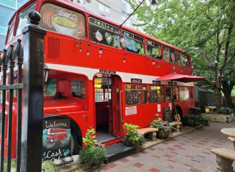 NORTH CAROLINA: Double D's in Asheville - Serving up coffee and desserts, Double D's is located inside a double-decker bus that drove through the streets of London before being transported across the pond and turned into a coffee shop. Enter the red doors and you'll find a cozy, quaint dining spot with vintage decor. In addition to its fun theme, Double D's prides itself on offering the highest quality coffee, food, and customer service. Have you dined at this restaurant?