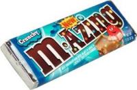There is another M&Ms crunchy chocolate bar called M*Azing. Would you try one if you could buy it?