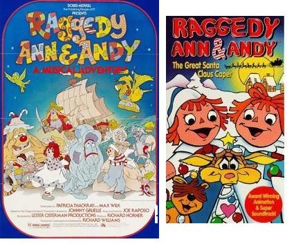 Do you ever watch Raggedy Ann & Andy features, such as the 