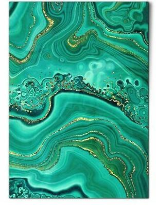 Do you like the look of art with a marbled effect?