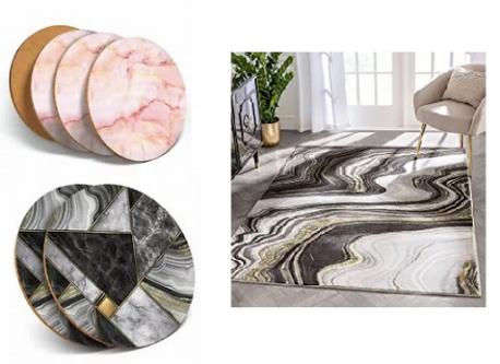 Have you ever created any marbled artwork?
