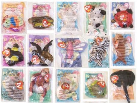 Did you ever own any of the McDonald's Teenie Beanie Babies?