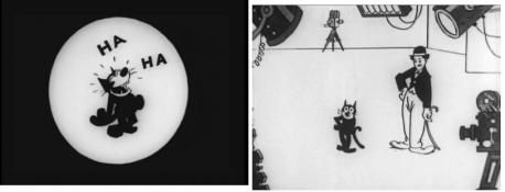 Have you ever watched the original Felix the Cat silent black-and-white cartoons, created by Pal Sullivan and Otto Messmer in 1919?
