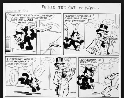 Have you read any Felix the Cat comics?