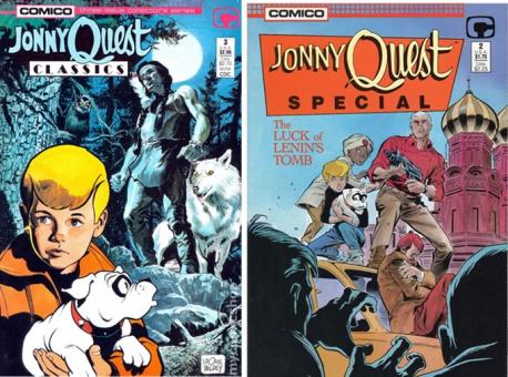 Have you ever read any of the Jonny Quest comics?