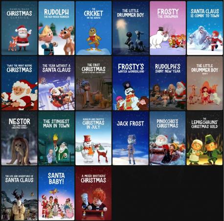 Did you know there are at least 18 Christmas specials they made?