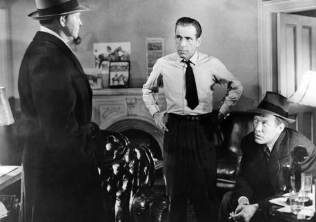 'The stuff that dreams are made of.' In a different movie, Humphrey Bogart turned a phrase that's equally as memorable as the one from 
