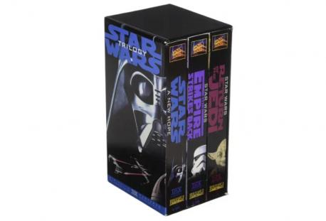The VHS edition of the Star Wars trilogy. Do you remember this?