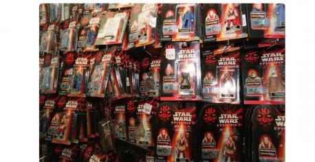 The crazy amount of The Phantom Menace toys that were on the shelves when the movie was released. Do you remember these?