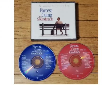 The Forrest Gump soundtrack, which was a double-CD that contained music from 1956-1994. Did you ever listen to this CD set?
