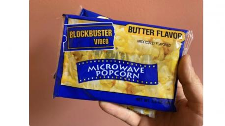 The microwave popcorn you'd get while checking out your videos at Blockbuster. Did you ever buy this?