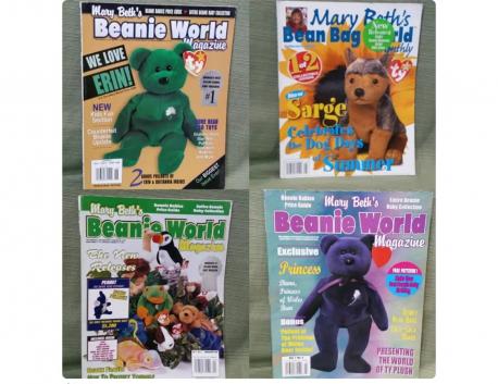 Magazines dedicated to just Beanie Babies. Did you ever have any Beanie Babies?