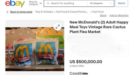Last year, McDonald's teamed up with fashion and product line Cactus Plant Flea Market to create the Cactus Plant Flea Market Box, which everyone lovingly referred to as 