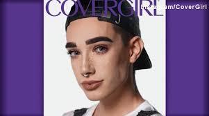 Joining the ranks of former CoverGirl faces like Pink, Katy Perry, Zendaya and Janelle Monae, 17 year old high school senior James Charles of Bethlehem, New York, has just been announced to be the very first CoverBoy in the history of the cosmetic company. Katy Perry, the current face of CoverGirl announced him via Instagram on Tuesday, as the face of the brand's upcoming new product 