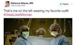 In response to Trump's alleged dress code, thousands have taken to the social media platform to tweet images of women in the workplace, alongside the hashtag #DressLikeAWoman. Do you think this campaign makes sense?