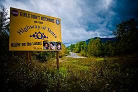 A stretch of highway in B.C. running only 450 miles from Prince George to Prince Rupert has been nicknamed the Highway Of Tears, because since 1989, at least nine Aboriginal woman and girls have either been murdered or gone missing When inquiries were broadened to include related highways, that number grew to 18 since 1969. Many in the local communities feel that the actual toll is far higher — more than 30. Almost all of the victims have been Aboriginal, and young women appear to have been targeted in particular. Are you familiar with this particular highway and its reputation?