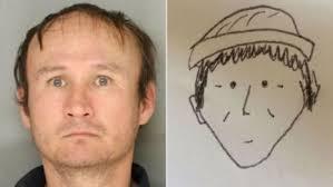 The Lancaster, Pa., police say they have identified a suspect who they say pretended to be a farmers market worker before fleeing with cash Jan. 30, thanks to a witness who drew a picture from memory. The sketch, which police said was 