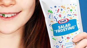 Salad frosting. Yes, it's a thing. Kraft Heinz has introduced 