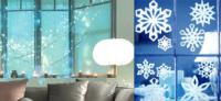 Christmas lights for the windows or paper snowflakes?