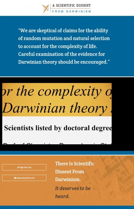Are you familiar with Darwin's Theory of Evolution?