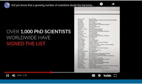 There is a growing community of scientists, who recognize the evidence of the microevolution, and articulate lack of the evidence of macroevolution/Darwinism. They claim