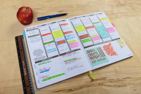 Decorating a planner has become much like scrapbooking with people decorating their planners with stickers and washi tape. Have you heard of this trend before?