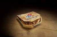 Through conducting customer surveys,They have found the crust is overwhelmingly the most popular part of the pizza experience, and also that the majority of Domino's devotees crave extra crust once they have finished their meal. Domino's has solved this problem with an edible box. Would you ever try it?