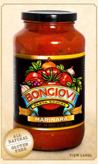 Bongiovi spaghetti sauce is a new brand of spaghetti sauce. Have you ever tried it?