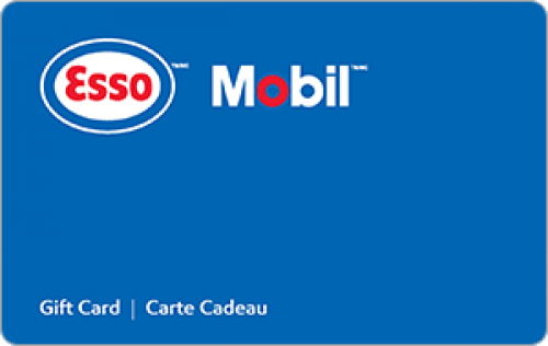 $10 Esso & Mobil e-Gfit card