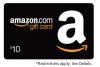 $10 Amazon.com Gift Card*
