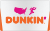 $10 Dunkin' e-Gfit card